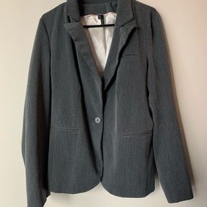 Gray blazer